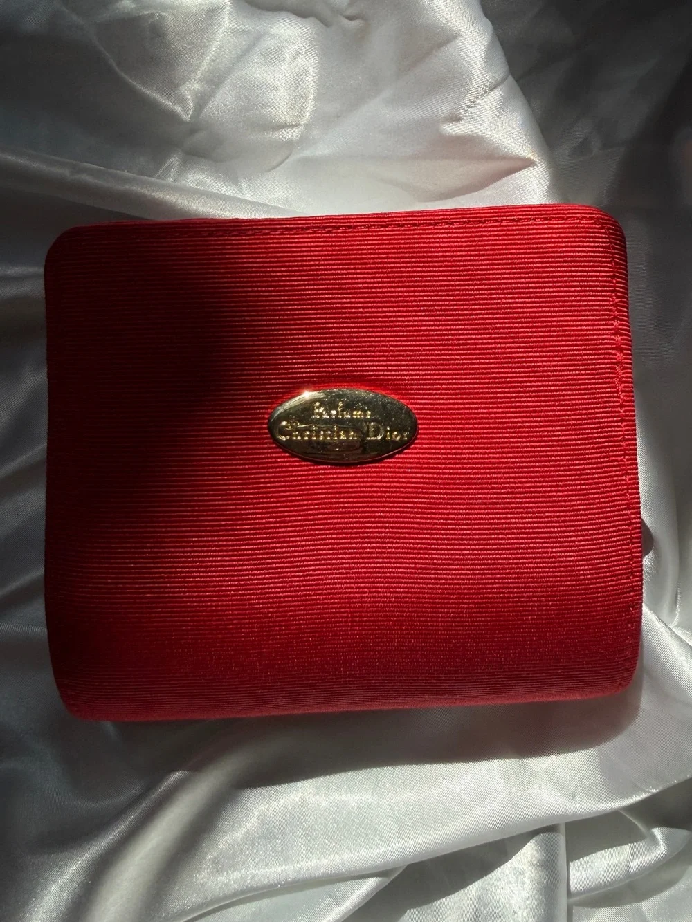 Vintage authentic Perfume Christian Dior bag/pouch